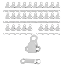 펴나나다 바지 마이깡 걸고리 후크, 30개, 실버