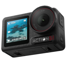 DJI OSMO ACTION 5 PRO 運動相機，搭載 1/1.3 吋感光元件，支援 4K/120fps 錄影，具備 4 小時長效續航與雙 OLED 螢幕，裸機 20 公尺防水，暢拍套裝。, 1個, ACTION 5 PRO 暢拍套裝