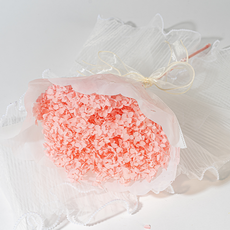 마음담은집"풍성한"보슬보슬 프리저브드 안개꽃/수국, 수국 핑크1단