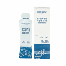 얼티밋포텐셜 러닝에너지젤 탄수화물 팔라티노스 카페인 러닝 마라톤 파워젤(40g/6포), 2박스, 40g