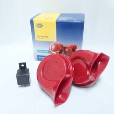 HELLA 蝸牛喇叭 3FH007424801, HELLA 喇叭/兩顆一組含繼電器