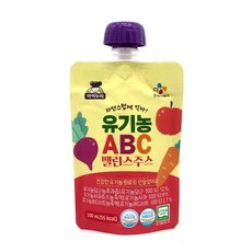 CJ 아이누리 유기농ABC밸런스주스 100ml 40개 2박스/, 80개