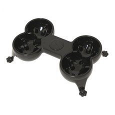 사샤 식기 애완용 쌍식기 블랙 급체방지ryu5+6ilH