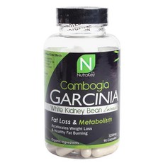NutraKey Cambogia Garcinia 1250mg 膠囊, 90 件, 1個