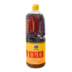 참고을 참기름, 1.8L, 2개