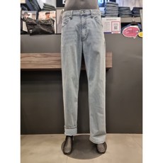 버커루 남성 COOLMAX 슬림 스트레이트 L톤 데님 여름 청바지 92 B252DP110P