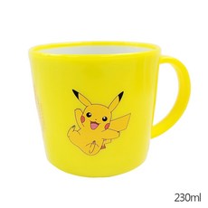 韓國正版 POKEMON 皮卡丘精靈寶可夢不鏽鋼學習筷餐盤組，兒童餐具，左右手適用，可換造型, 1個, 皮卡丘雙色杯, 黃色