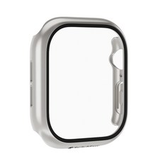 SwitchEasy 鋼化玻璃防水保護殼, 鈦色,Watch 10(46mm), 1個