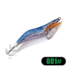 빛나는 오징어 루어 하드 인공 미끼 문어 새우 후크 바다 낚시 태클, 04 2.5 11.5g, 1. 001, 1개