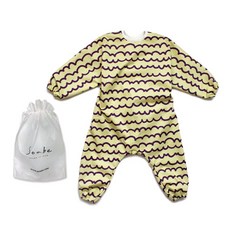 Soabe 揮舞早期孩童的頻繁藝術gnight-3彩色 /高級 /Myeon 100％, 黃色