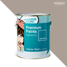 노루페인트 팬톤 내부용 실내 벽면 무광 페인트 4L, 16-1407 Cobblestone, 1개