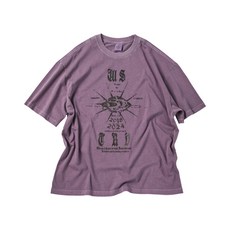 TRAVEL 인사이트 피그먼트 반팔티 쥬시 바이올렛 102820