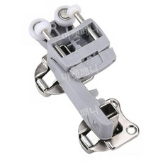 풀리 행거 하단 슬라이딩 미닫이문 도어롤러 로라 휠 옷장 도어 왼쪽 롤러, 1개