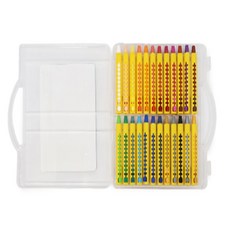 히히힛 레일타입 밀어쓰는 크레파스 유치원생일선물, 12색