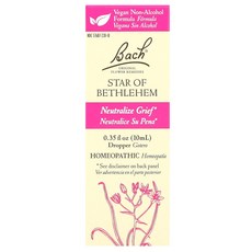 Bach Originalflower Remedies 베들레헴의 별 10ml(0.35fl oz), BachOriginalflowerRemedies베들레헴, 1개, 10ml