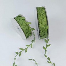 나뭇잎 끈 10m 선물포장 데코 셀프 인테리어 다용도, 1개, 상세페이지 참조