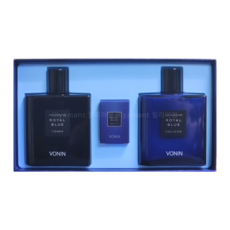 보닌 더캐릭터 로열블루 남성기초세트(스킨140ml+에멀젼140ml+스킨5ml+에멀젼5ml), 1개