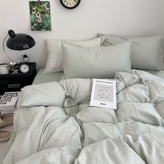 헤디야 40수 순면 미니멈라인 이불커버 세트