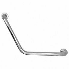 蝴蝶衛浴 台灣製不鏽鋼安全扶手, 1個, 43x43 V型扶手