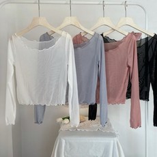 라엔 발레워머 상의 커버업 땀 배출 메쉬 성인발레복, 화이트