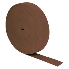 만다라 공예 바지 허리띠 재봉 및 DIY 공예를 위한 3/8인치 흰색 탄성 밴드 스풀 - 71야드 플랫 패브릭 스트랩 니트 가발용, Brown, 3/4 Inch 50 Yards, 1개