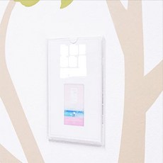 치리파리 투명 월프레임 사무실안내판, A7