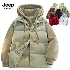 지프스피릿 남녀공용 후드집업 패딩 아웃도어 점퍼 캠핑패딩 JP-M092