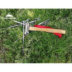 Campingmoon 柯曼 C5 犀牛槌 營釘 420不鏽鋼紫銅頭營釘槌 天幕帳篷, 1個