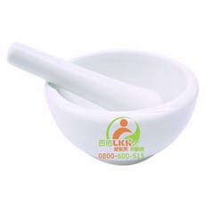 百佑LKR 陶瓷乳缽含杵棒, 1個