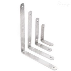 우깡몰 인테리어 ㄱ자 선반 벽 선반 수납용 부속 선반거치대, 4)250x200/5T/SUS304/대, 1개