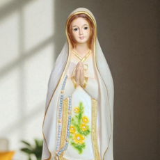 신 한국성모상 밤색 성모상 마리아상 국내제작 세례 선물 천주교 예인성물