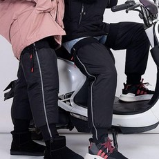 기모 레그워머 아이템 방한 겨울용 오토바이용 패션 무릎커버, 블랙-60