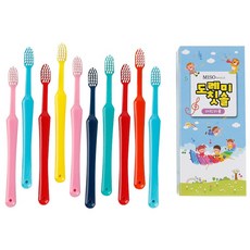 미소덴탈 도레미칫솔 7세-10세 어린이 아동 유아 치과칫솔, 랜덤 발송, 10개입, 1개