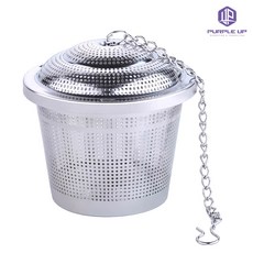 퍼플업 멸치다시망 티거름망 티인퓨저 업소용 보리차 말차 녹차 8.5cm 원통