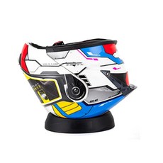 락모터스 오토바이 헬멧 스탠드 거치대 받침대 보관 수납 도넛, 블랙