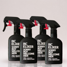 이넬릭서 바디스프레이 실버우드 젠틀레인 다이브 투 블루 남자 향수, 4개, 200ml