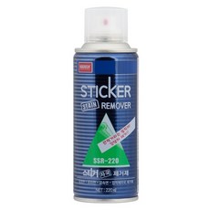 스티커 타르 자국 제거제 220ml 오염 접착제 얼룩 제거 스프레이