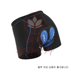 자전거 쿠션 팬츠 L 블루