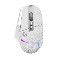 마우스 미끄럼 방지 G502 X PLUS 전신 스티커 땀흡수 논슬립 패치, 5. 눈송이 화이트