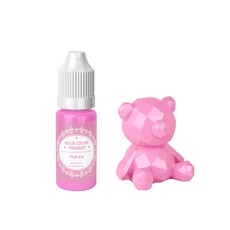 10ml 30 색상 마카롱 솔리드 컬러 안료 크리스탈 에폭시 수지 드립 UV 접착제 크림 DIY 보석 공예 혼합, 10 04