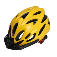 초경량 자전거헬멧 전동킥보드 MTB 라이딩, 1개, 퓨어옐로우