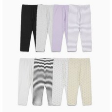 탑텐 TOPTEN MKE5PT2903 여아 에센셜 코튼스판 7부레깅스 736279