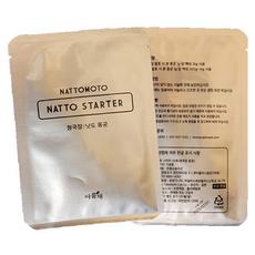청국장제조기 필수품 청국장종균 낫토종균 바실러스균 분말형 4개입, 1g, 1개