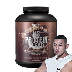 NS 프로틴 블렌드 WPI 함유 딥초코 2kg 복합단백질 헬스보충제, 1개