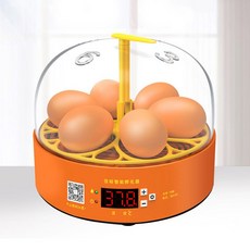 국내배송 KC인증 미니 6구 계란 병아리부화기, 단품