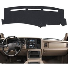 BLIBLIUNIT 대시 커버 맞춤형 핏 1997-2000 쉐보레 실버라도/GMC 시에라 C1500 C2500 C3500 K1500 K2500 K3500 1997-1999 G, 1999-2006 Gray