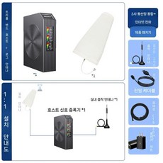 휴대폰 산골 지역 신호 확장기 리피터 셀룰러 사무실, 세 개의 넷콤+3개 주파수 1-1