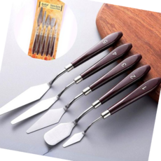 스틸스페츌라 페인팅 스틸 스페츌라 세트