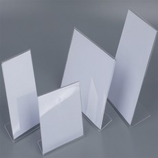 히히힛 단면 투명 게시판 A6 A7 식당표지판, A7 세로