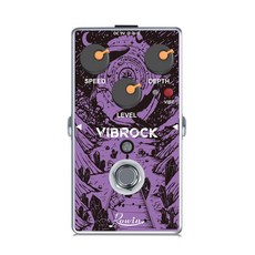 최고의 Rowin 노이즈 게이트 페달 기타 딜레이 코러스 Vibrolo Phaser 플랜저 부스터 이퀄라이저 효과 Fuzz, 22 Vibrock